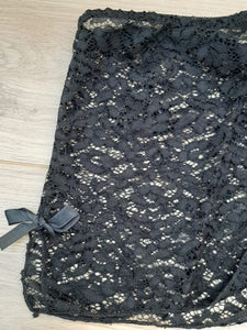 Nuisette short en dentelle