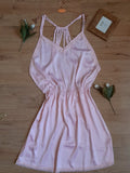 Robe nuisette satin de soie 1315
