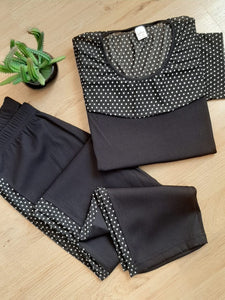 Pyjama polyamide et tulle aspro