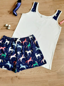 PYJAMA SHORT COTON