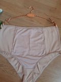 Lot de 2 culottes ventre plat taille Haute noir et beige