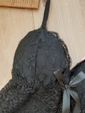 Nuisette short en dentelle