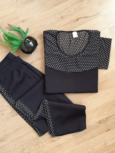 Pyjama polyamide et tulle aspro