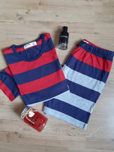 PYJAMA SHORT HOMME 100% COTON 2143