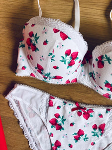 ENSEMBLE PUSH UP FLEURI COTON 2136