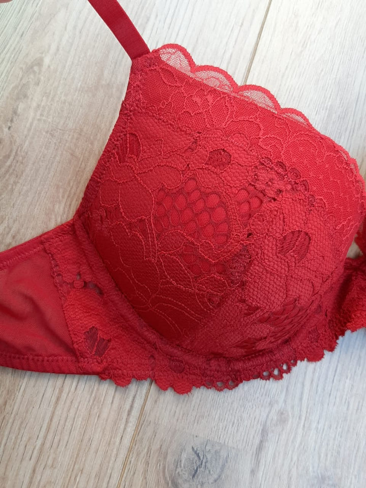 Soutien-gorge rembourré dentelle
