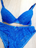 ENSEMBLE DENTELLE REMBOURRE SILICONE 2138