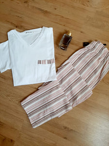 Pyjamas hommes demi manche coton 2090