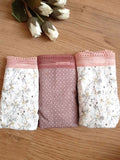 Lots de 3 slips en coton