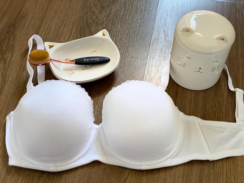 Soutien gorge balconnet coton