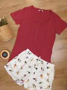 Pyjamas short 009