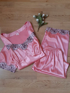 Pyjama satin de soie 03