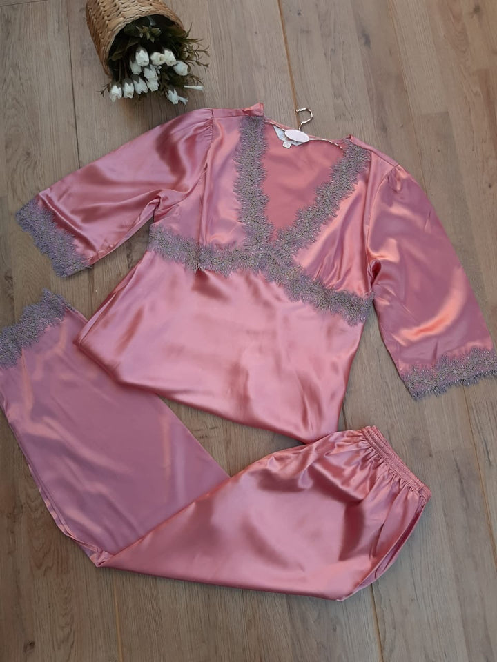 Pyjamas Satin de Soie