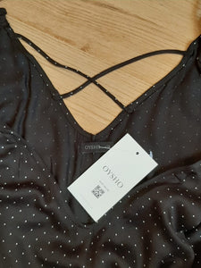 Combishort en viscose aspro couleur noir