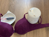 Soutien rembourré dentelle