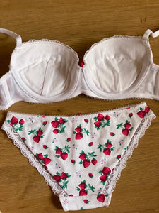 ENSEMBLE PUSH UP FLEURI COTON 2136