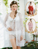 CHEMISE DE NUIT DENTELLE 3 PIECES