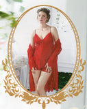 CHEMISE DE NUIT DENTELLE 3 PIECES