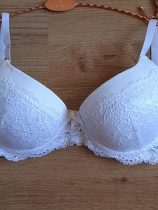 SOUTIEN GORGE DENTELLE BLANC